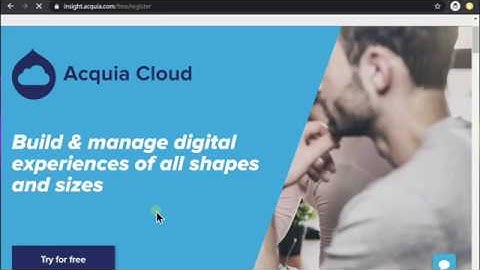 Drupal and Acquia Overview - Setting Up Using Acquia Cloud