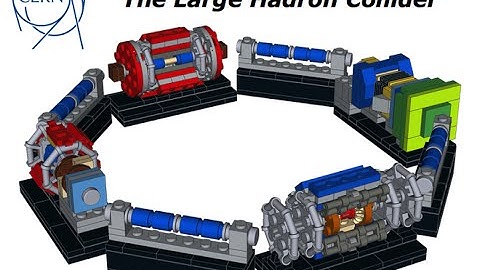Timelapse building LEGO LHC project by CERN