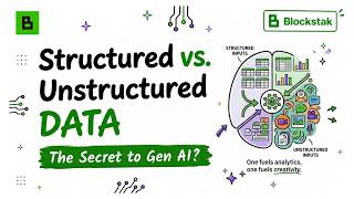 Structured vs Unstructured Data Explained | Data Types in AI | Blockstak (Lesson 5)