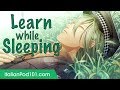 Learn Italian While Sleeping 8 Hours - Learn ALL Basic Phrases