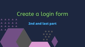 How to Login Design with databse with full web page in php mysql html?(last part) Life Toor