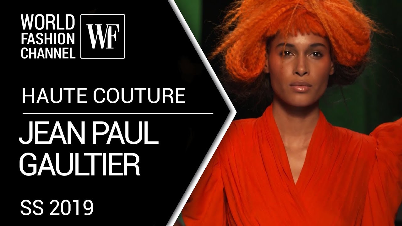 Jean Paul Gaultier | Haute couture | Spring-summer 2019 - YouTube