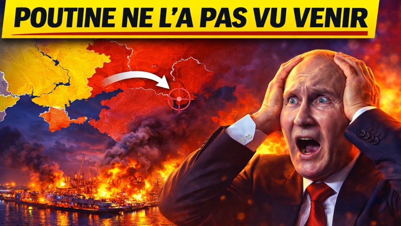 Port russe de 50 milliards $ DISPARAÎT : millions paniquent après attaque surprise de l’Ukraine