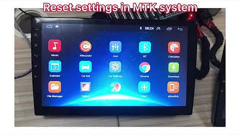 Binize: Reset setting of the MTK system