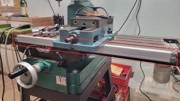 Installing Grizzly G1007 mill DRO - X axis