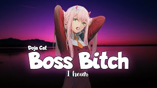♪ Nightcore - Boss Bitch (Lyrics) | 1 Hour Version