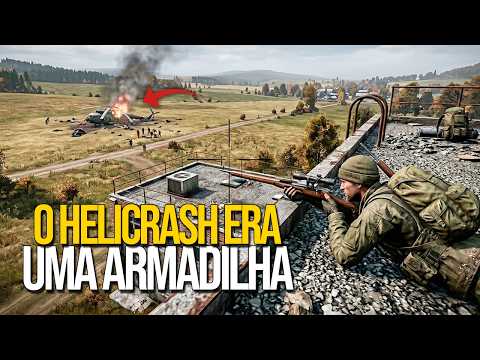 O HELICRASH ERA UMA ARMADILHA ...O SNIPER QUASE ME PEGOU! | DAYZ