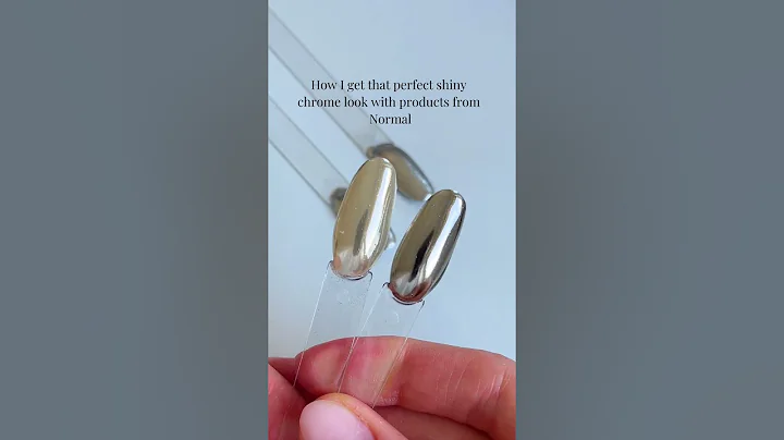 How to Apply Chrome Powder from Gelpolish Factory