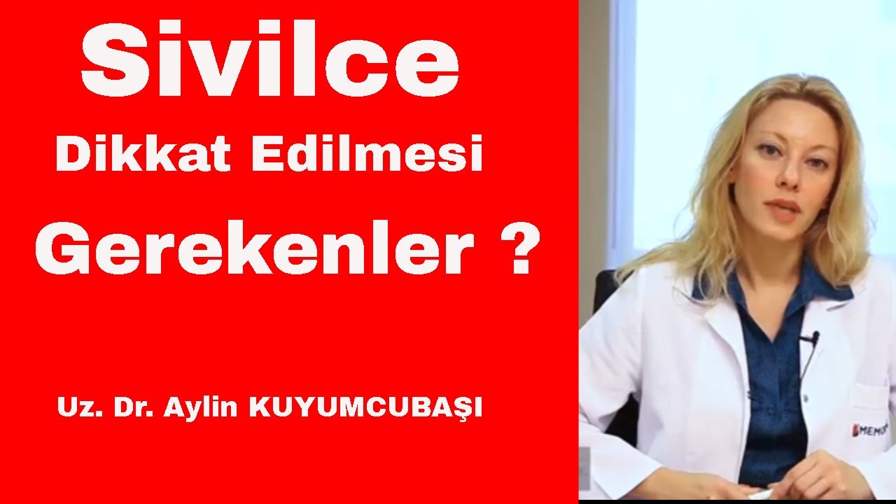 Sivilce Dikkat Edilmesi gerekenler ?