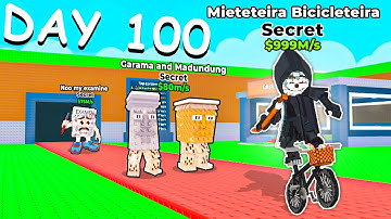 Ik heb 100 dagen doorgebracht in Steal A Brainrot!