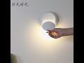 360 degree rotating wall lamp indoor modern 85265v creative lunar eclipse