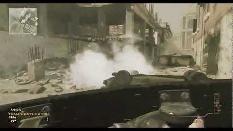 Double Kill with a thrown back grenade