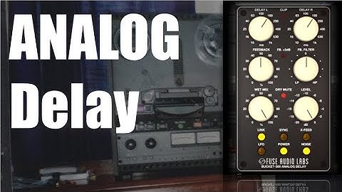 🎛 Bucket-500 Analog Delay // Fuse Audio Labs