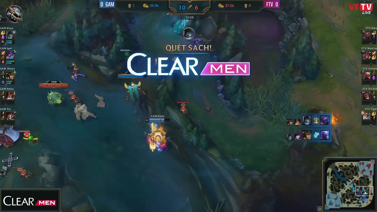 GAM vs FTV Highlight VCS Mùa Xuân 2019 Flash Highlights