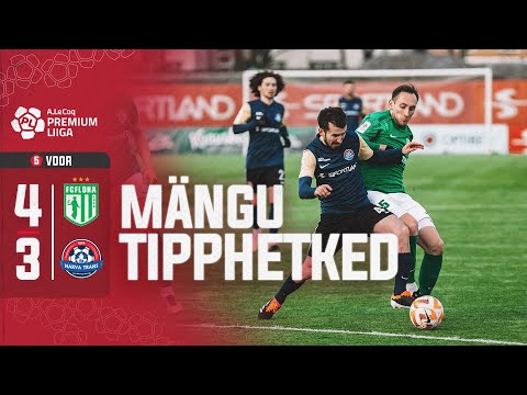 Flora Tallinn Trans Narva Goals And Highlights