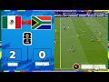 ¡ARRANQUE CON EL PIE DERECHO! México le gana 2-0 a Sudáfrica en el Mundial [Fútbol Virtual]