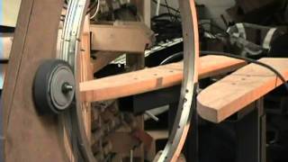 Epg Winder, Home Maid Troid Winder 75% Done & Winding A Test Coil Live