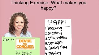 What makes you happy? by Devise & Conquer: Productivity, Technology, ADHD 68 views 2 months ago 1 minute, 44 seconds