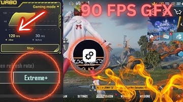 How to Get 90 FPS in PUBG Mobile | No Lag, No Ban GFX Settings 😱❤️‍🔥🫣