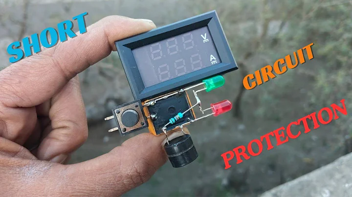 DIY SHORT CIRCUIT PROTECTION WITH 12V RELAY.