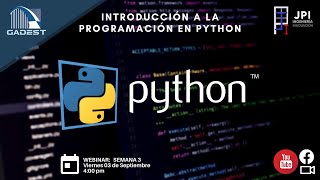 Webinar Introducción a la Programación en Python - Semana 3