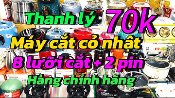 Máy cắt cỏ makita nhật bản đi kèm 2pin và 8 lưỡi cắt cam kết hàng chính hãng
