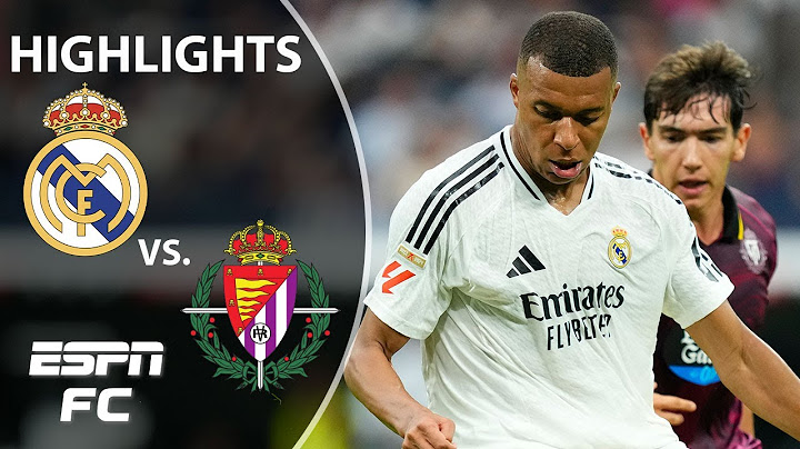🔥 MBAPPE HOME DEBUT 🔥 Real Madrid vs. Real Valladolid | LALIGA Highlights | ESPN FC