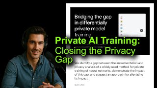 Private AI Training: Closing the Privacy Gap