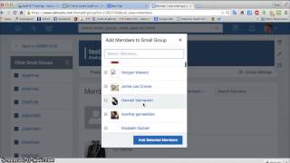 22  Creating a small group inside a grade group on Edmodo