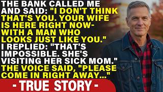 The Bank Called： ＂Your Wife Is Here With A Man Who Looks Just Like You...＂