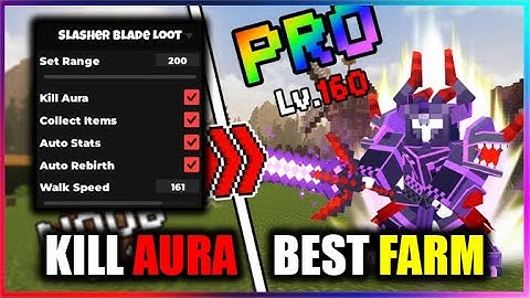 [⚔️UPD] Slasher Blade Loot Script - KILL AURA, AUTO STATS, REBIRTH (NO KEY!!)