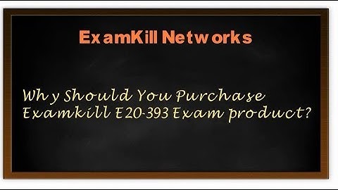 3 Months Free Subscription of E20-393 Exam Dumps 2018