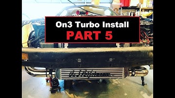 FOXBODY On3 Turbo Install - Part 5 - Cold Side