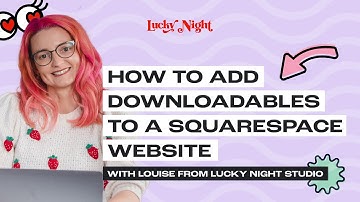 How to add downloadables to a Squarespace website (PDF