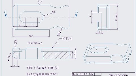 [CREO  TUẤN NGUYỄN]  Drawing - Bài 1:  Tạo bản vẽ mẫu trên Creo Parametric.