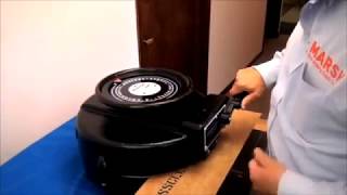 How to Use a Marsh Stencil Machine