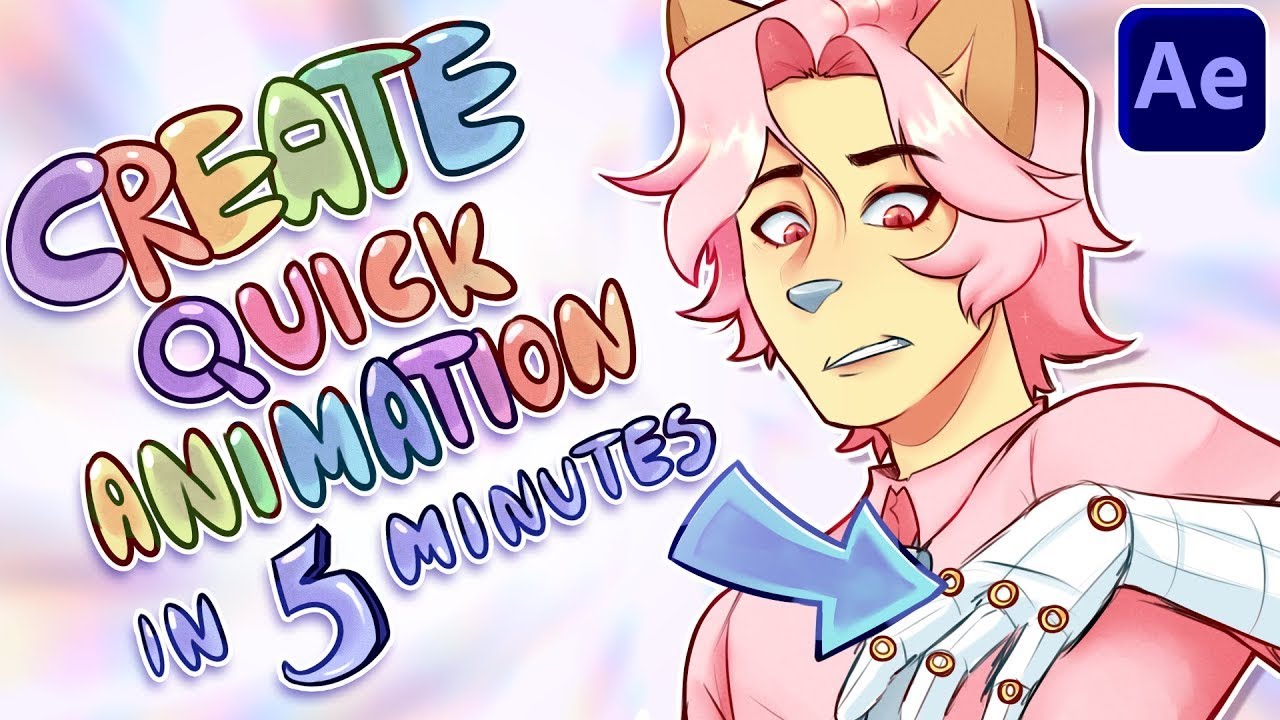 CREATE QUICK ANIMATION in 5 MINUTES! After Effects Tutorial - YouTube
