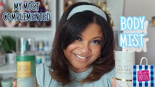 MY MOST COMPLIMENTED BATH&BODYWORKS BODY MIST| GETTING READY FOR SAS? | PERFUME COLLECTION 2024