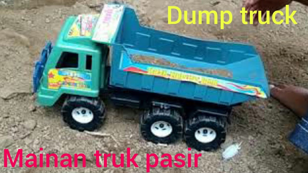 Mobil mainan Truk  pasir  Dump truck YouTube