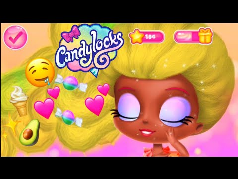 ⁣CANDYLOCKS Hair Salon - Style Cotton Candy Hair 2 | Fun Mobile Game [Android - IOS]