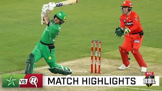 Stars take bragging rights over Renegades in BBL derby | KFC BBL|10