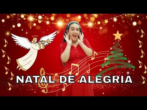 NATAL DE ALEGRIA - MÚSICA AUTORAL (VIDEOCLIPE) 🎄💗🎉 | Brincando com a Laurianne