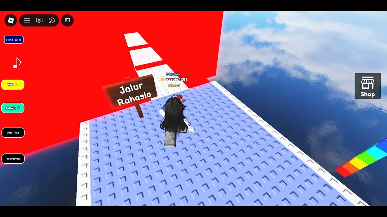 POV : Day 1 main tower laser yg bikin bingung [baca deks]#robloxgames -_-