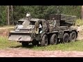 Army offroad truck 8x8 Tatra RM-70 Grad multiple rocket launcher