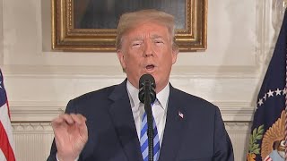 Trump announces end of Iran nuclear deal, promises "highest level" of economic sanctions