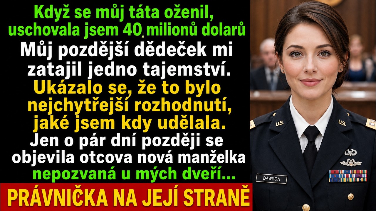 Otevřela jsem dveře a Linda stála na mém prahu v krémovém saku se samolibým úsměvem, vedle ní právník s koženou aktovkou jako zbraní. „Tohle zabere jen pár minut,“ řekla a prošla kolem mě, jako by...