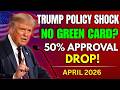 Trump Immigration Update 2026: Why Green Card Approvals Are Being Reduced by 50%