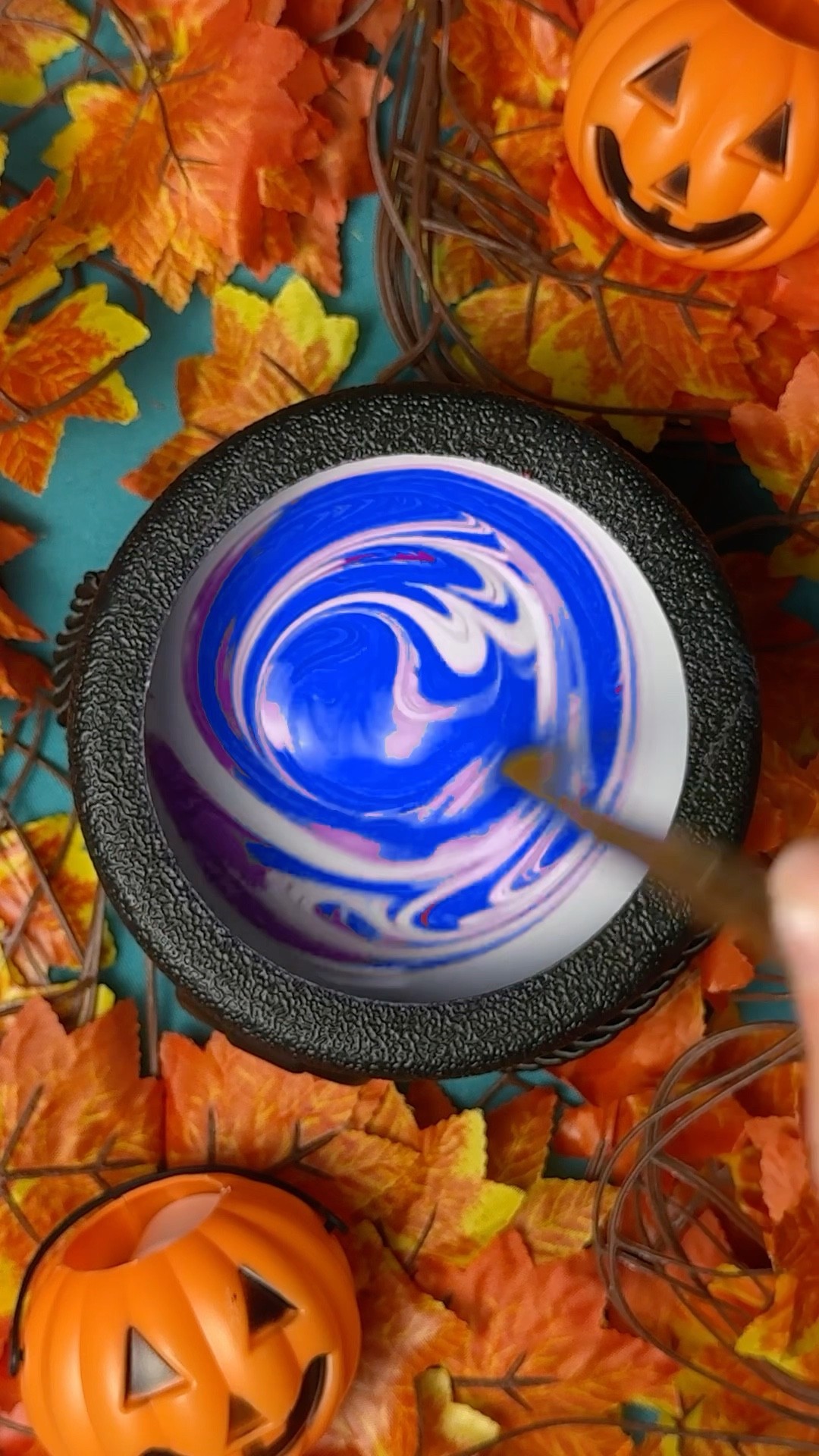 Guess the Color Challenge ???! Magic Paint Mixer Halloween Cauldron! #cocomelon #shorts