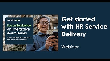 Get started with HR Service Delivery