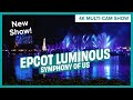 New epcot luminous the symphony of us fireworks multicam show  epcot